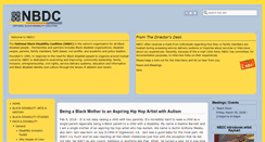 Desktop Screenshot of blackdisability.org