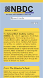 Mobile Screenshot of blackdisability.org